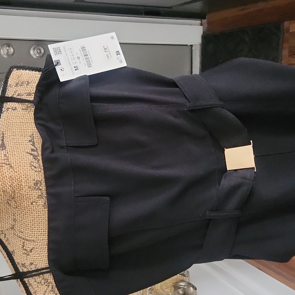 Zara Strapless Belted Cargo Jumpsuit NWT. Blogger's' FAVE - Picture 6 of 8